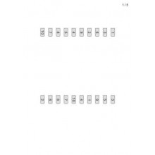 Multiplication tables - bracket cards