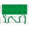 Multiplication tables - laying cards