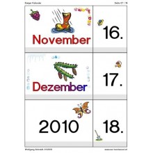Endless calendar