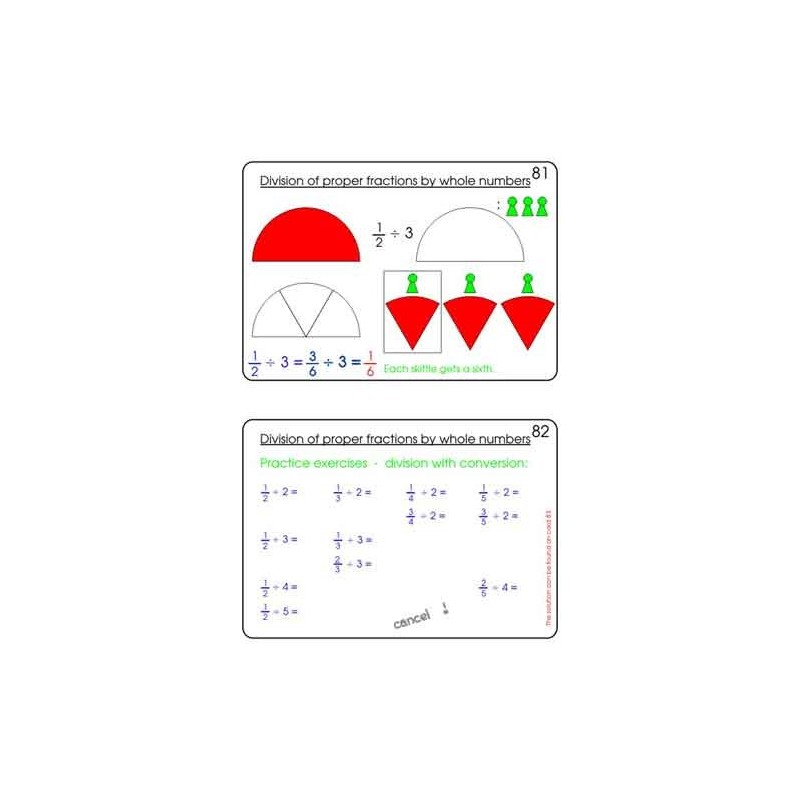Fractions Part 2, Multiplication & Division (This article is also available in German)