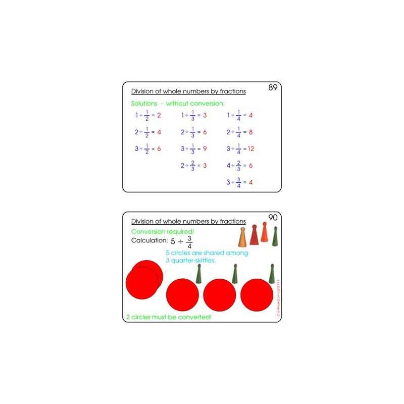 Fractions Part 2, Multiplication & Division (This article is also available in German)