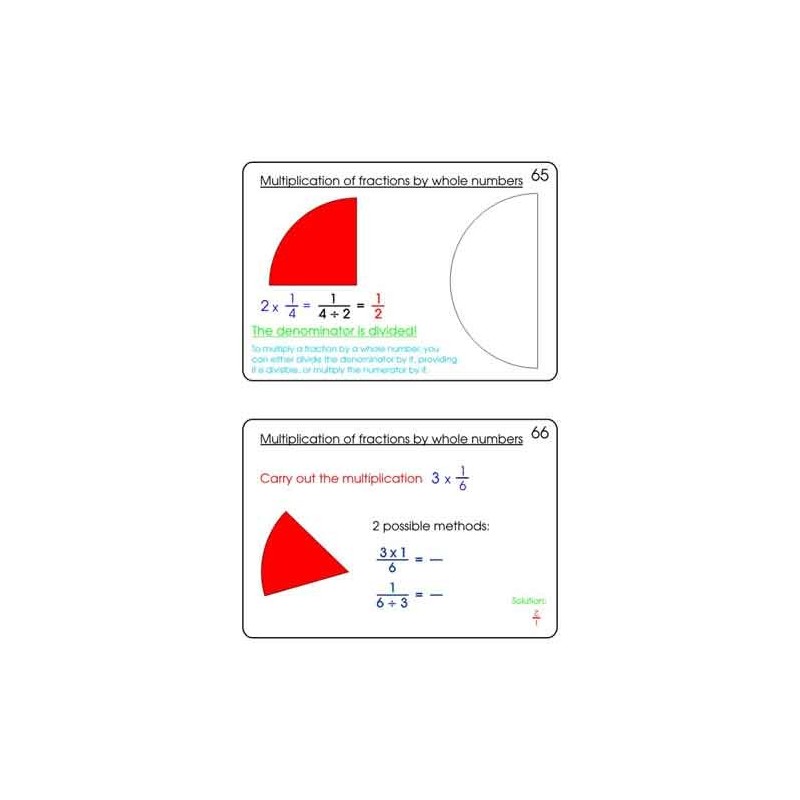 Fractions Part 2, Multiplication & Division	 (Dieser Artikel ist auch in deutsch erhältlich)