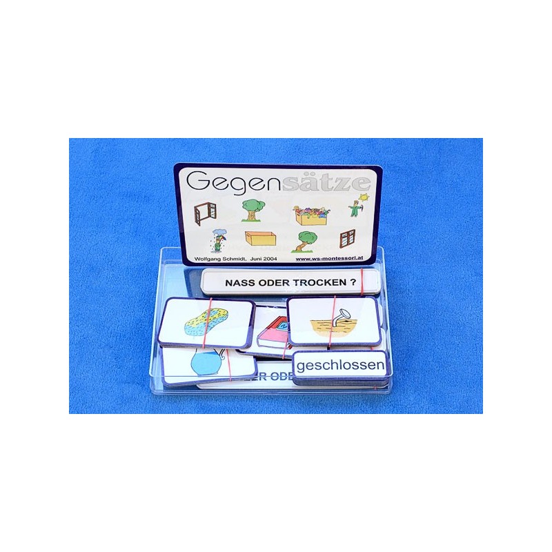 Protiklady, adj. Modrá