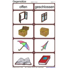 Gegensätze, Adj. braun