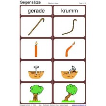 Gegensätze, Adj. braun