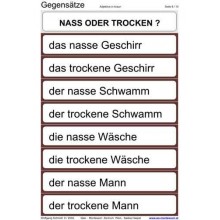 Gegensätze, Adj. braun