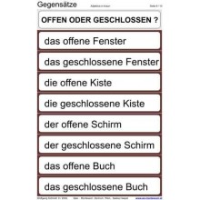 Gegensätze, Adj. braun