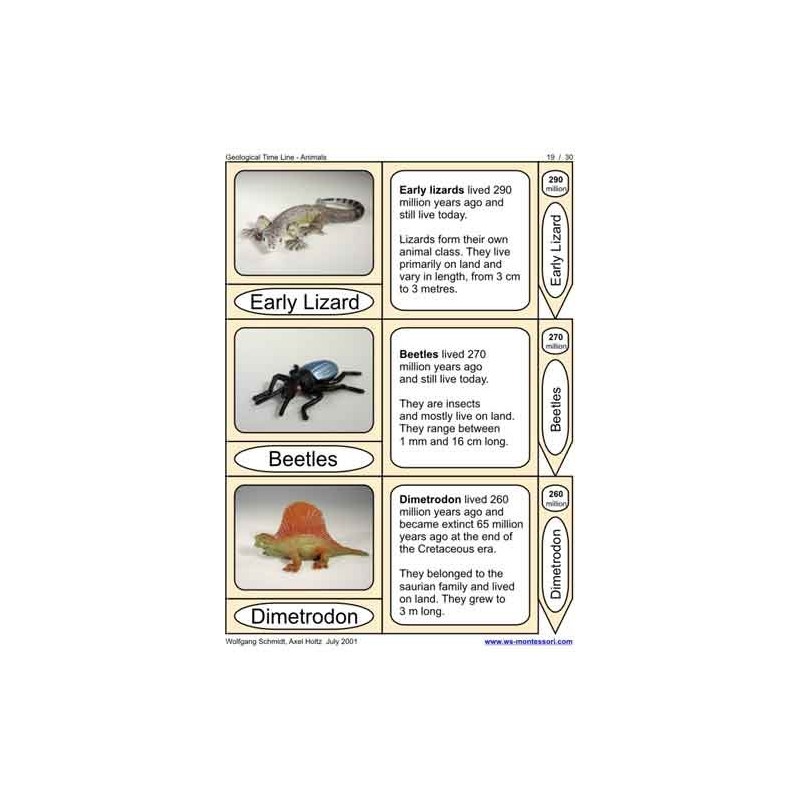 Geological Time Line (This article is also available in German)