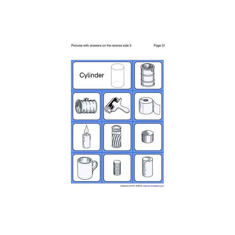 Geometric Solids	 (Dieser Artikel ist auch in deutsch erhältlich)