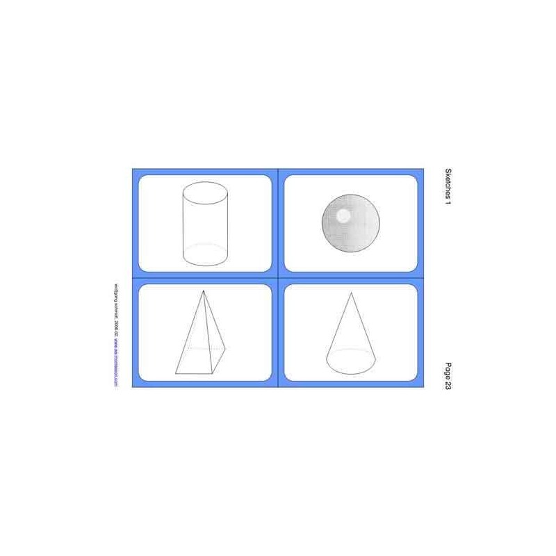 Geometric Solids	 (Dieser Artikel ist auch in deutsch erhältlich)
