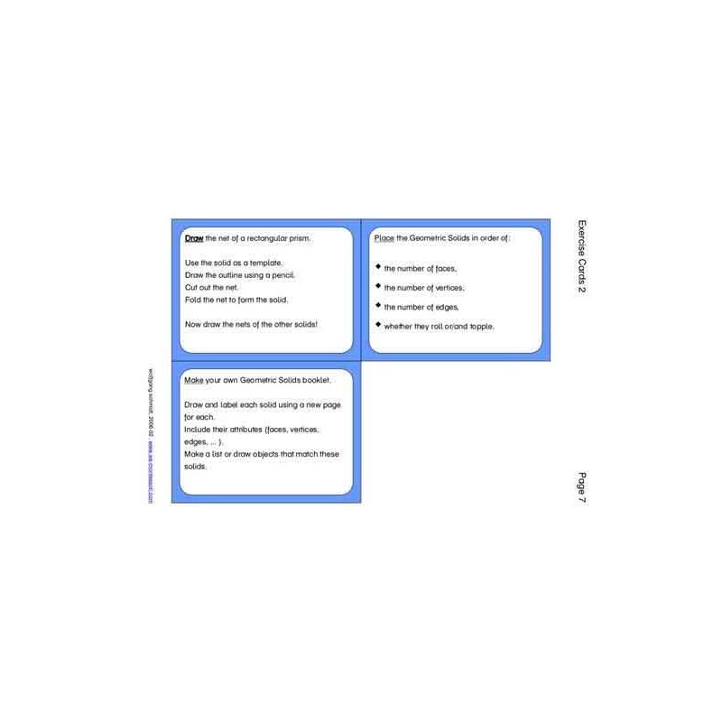 Geometric Solids (This article is also available in German)