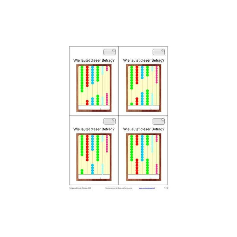 EURO calculation file