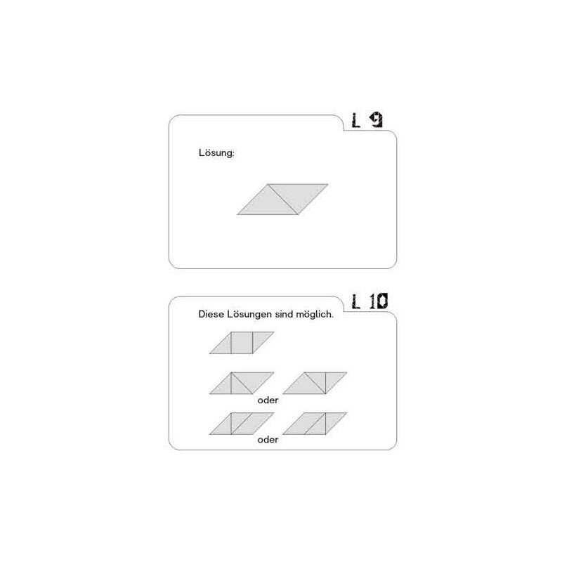 Geometrické obrazce tangram