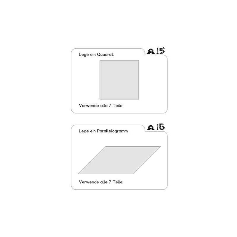 Geometric figures tangram