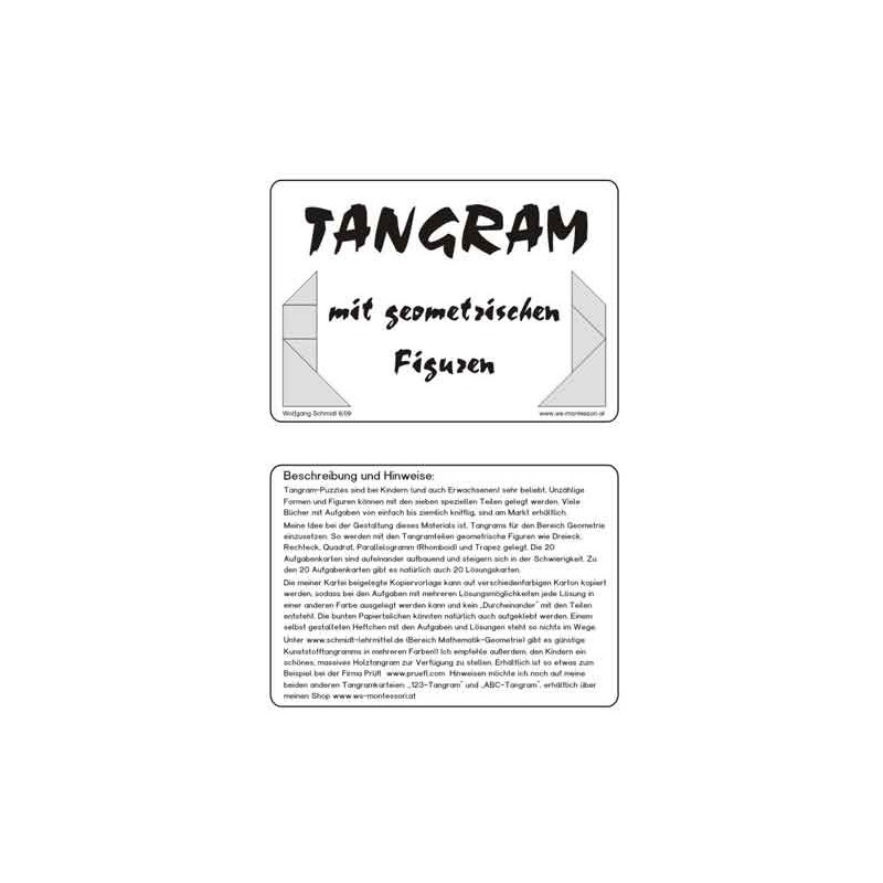 Geometrické obrazce tangram