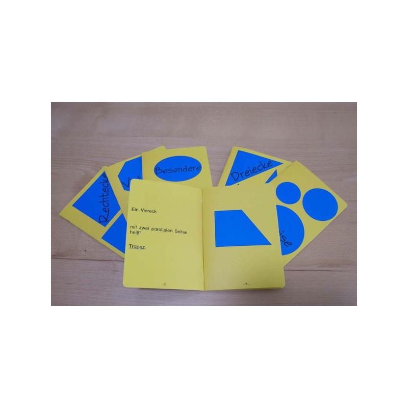 Geometric shapes - booklets