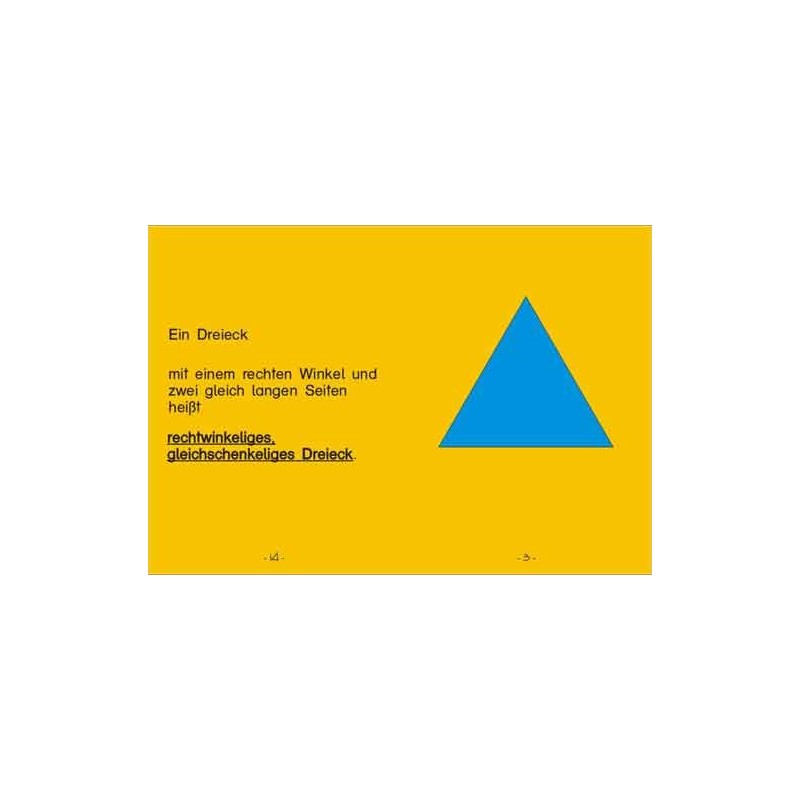 Geometric shapes - booklets