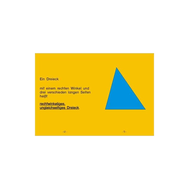 Geometric shapes - booklets
