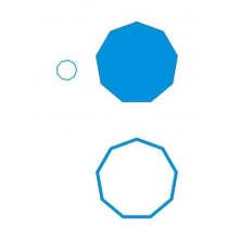 Geometric shapes - cards