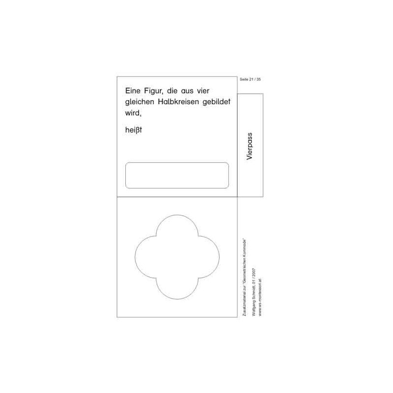 Geometric shapes - cards