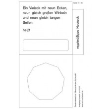 Geometric shapes - cards