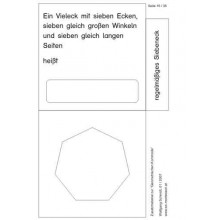 Geometrické tvary - karty