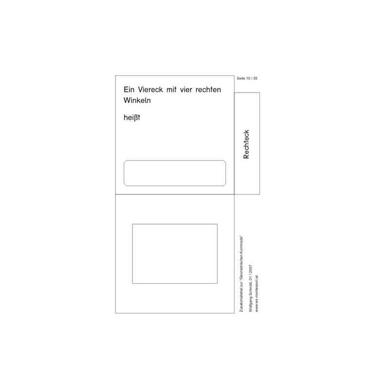 Geometric shapes - cards