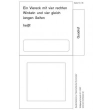 Geometric shapes - cards