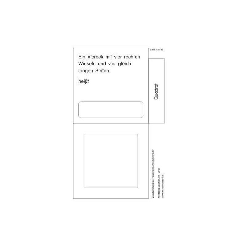 Geometric shapes - cards