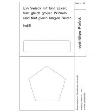 Geometrické tvary - karty