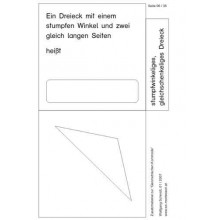 Geometrické tvary - karty