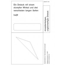 Geometrische Formen - Karten