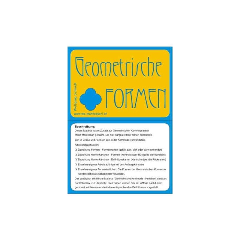 Geometrische Formen - Karten