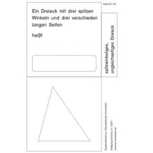 Geometric shapes - cards