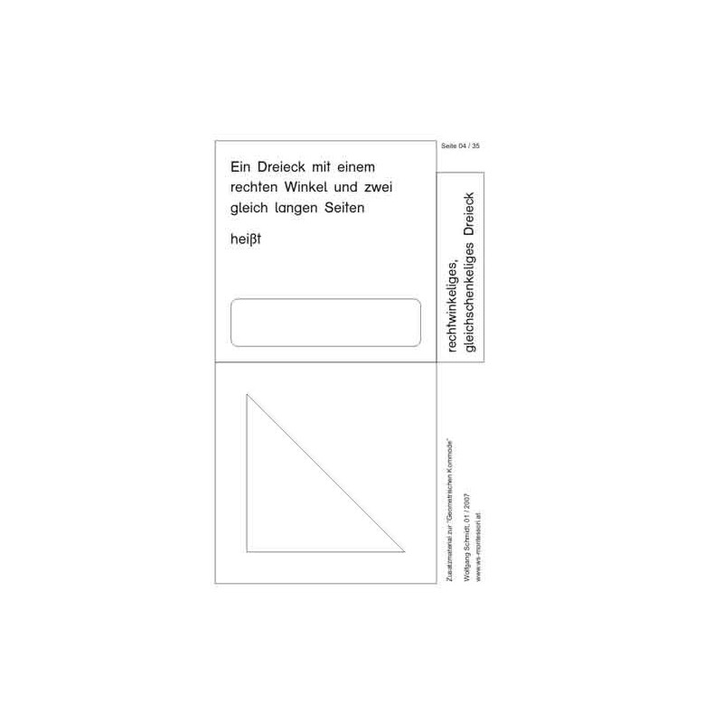 Geometric shapes - cards