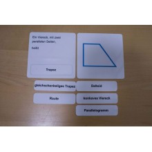 Geometric shapes - cards