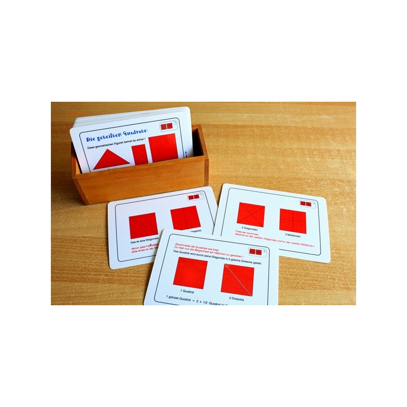 Split squares and triangles