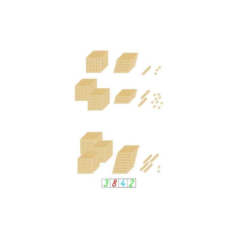 Gold bead material work file