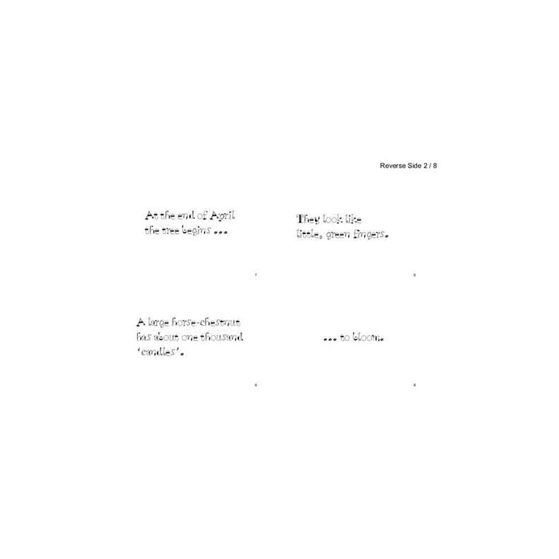 Horse-Chestnuts (This article is also available in German)