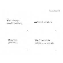 Horse-Chestnuts	 (Dieser Artikel ist auch in deutsch erhältlich)