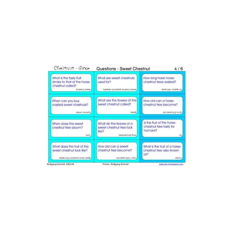 Horse-Chestnuts	 (Dieser Artikel ist auch in deutsch erhältlich)