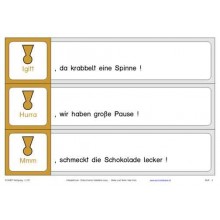 Interjections, adj. Blue