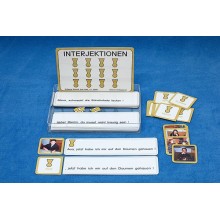 Interjections, adj. Blue