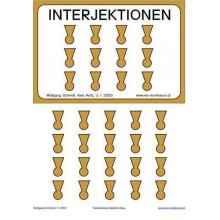 Interjections, adj. Blue