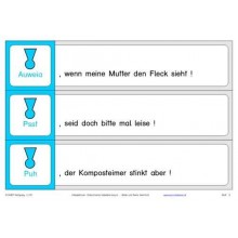 Interjections, adj. Brown