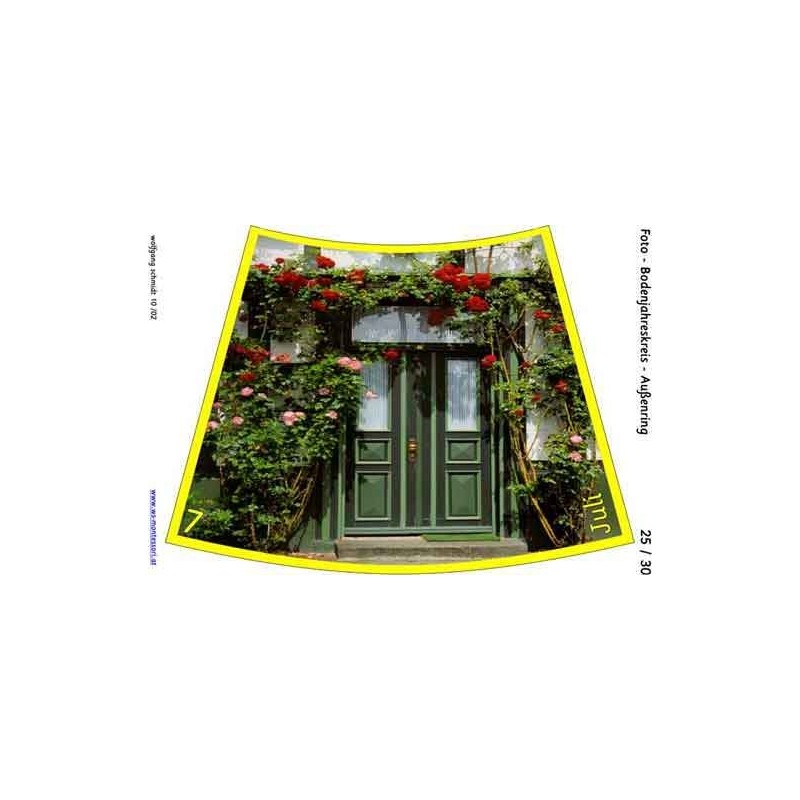 Jahreskreis für Boden mit Fotos 105cm