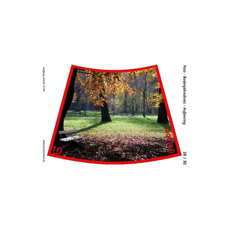 Ročný cyklus pre podlahu s fotografiami 105cm