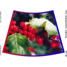 Annual circle for floor with photos 105cm