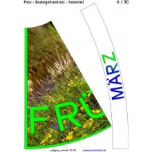 Ročný cyklus pre podlahu s fotografiami 105cm