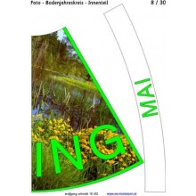 Ročný cyklus pre podlahu s fotografiami 105cm